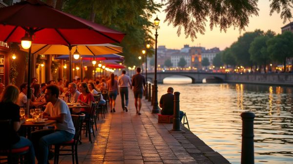 Les guinguettes à Toulouse : quand les soirées s'animent autour de la Garonne